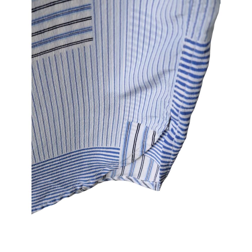 Equipment Michaela Linear Patchwork Silk Dress St… - image 4